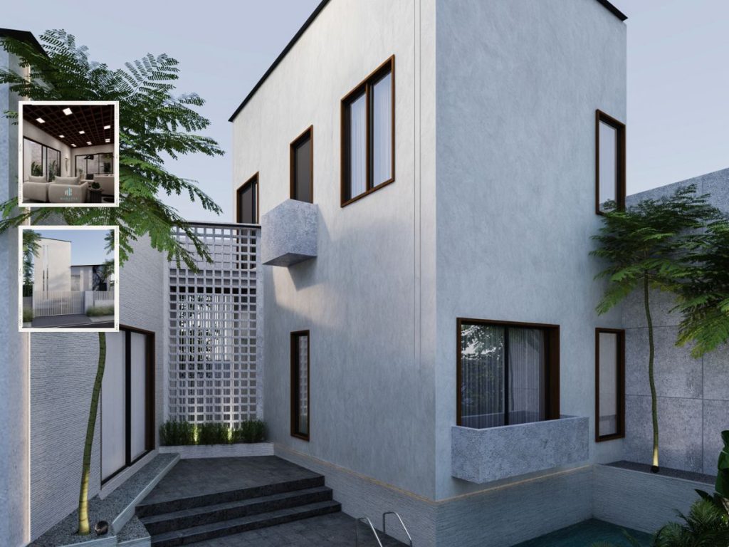 Proyek : Rumah Villa Magelang - Konsep Modern Tropical Luxury -Jasa Kontraktor Interior